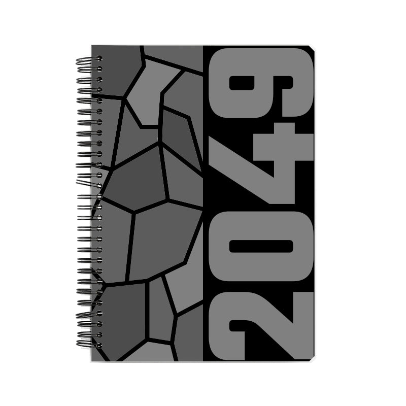 2049 Year Notebook (Black)