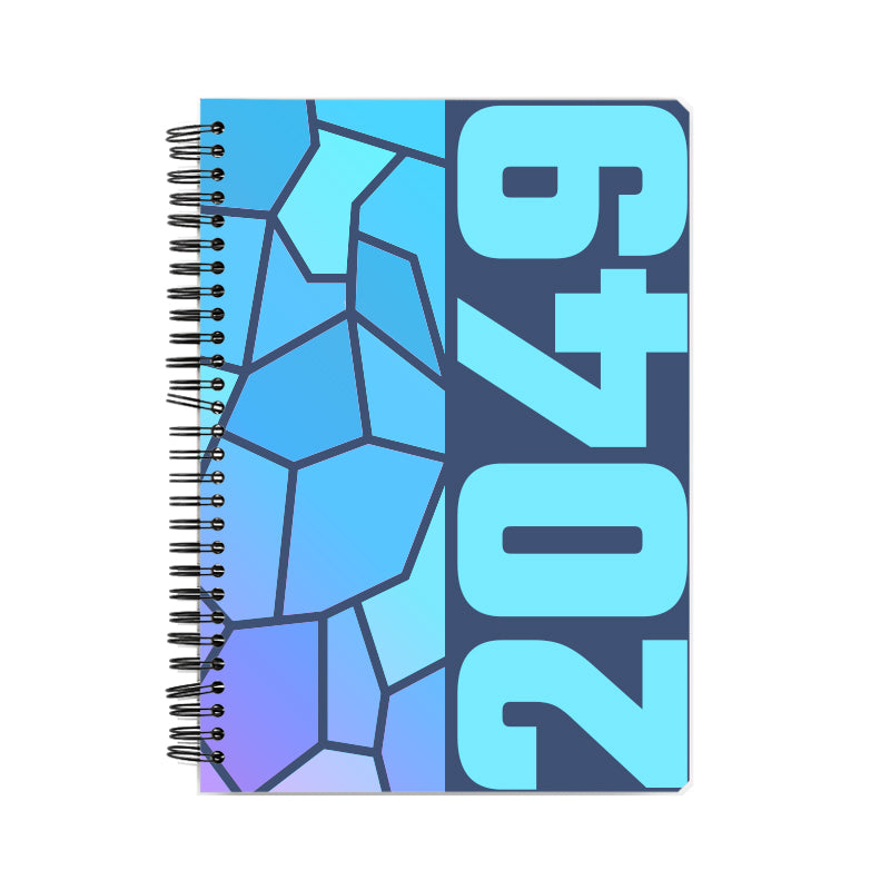 2049 Year Notebook (Navy Blue)