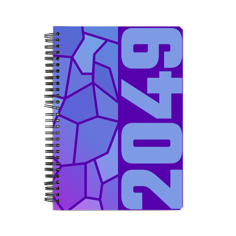 2049 Year Notebook (Purple)
