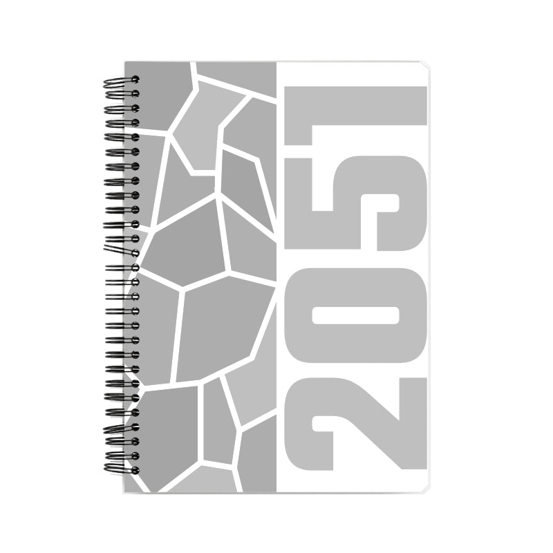 2051 Year Notebook (White)