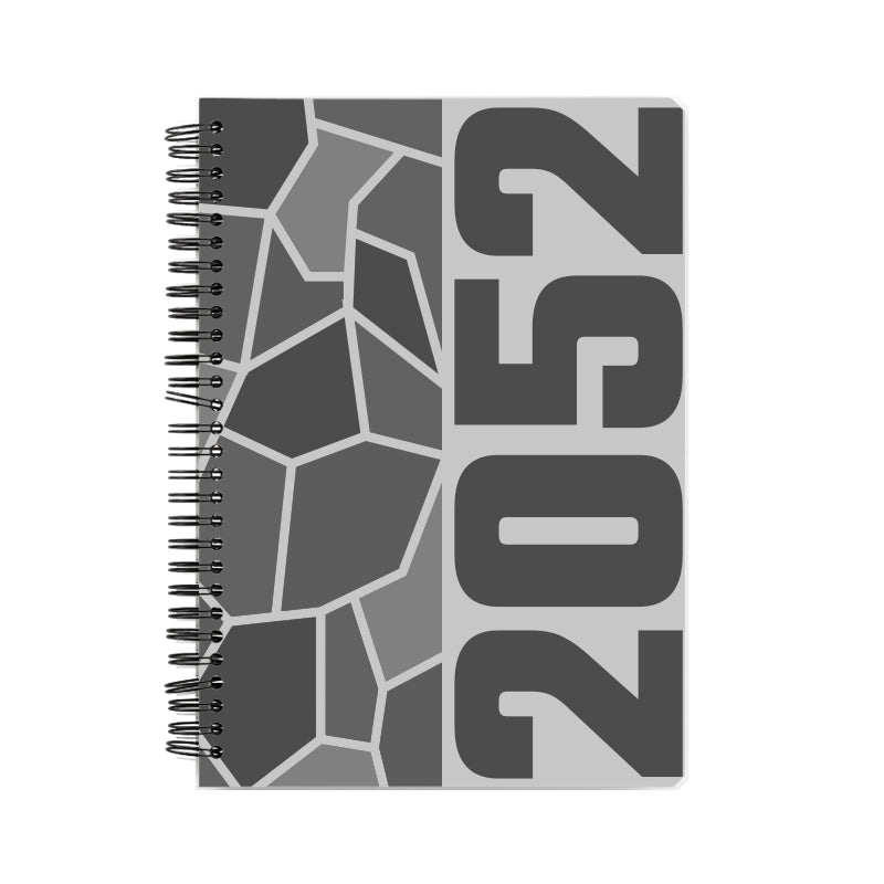 2052 Year Notebook (Melange Grey)