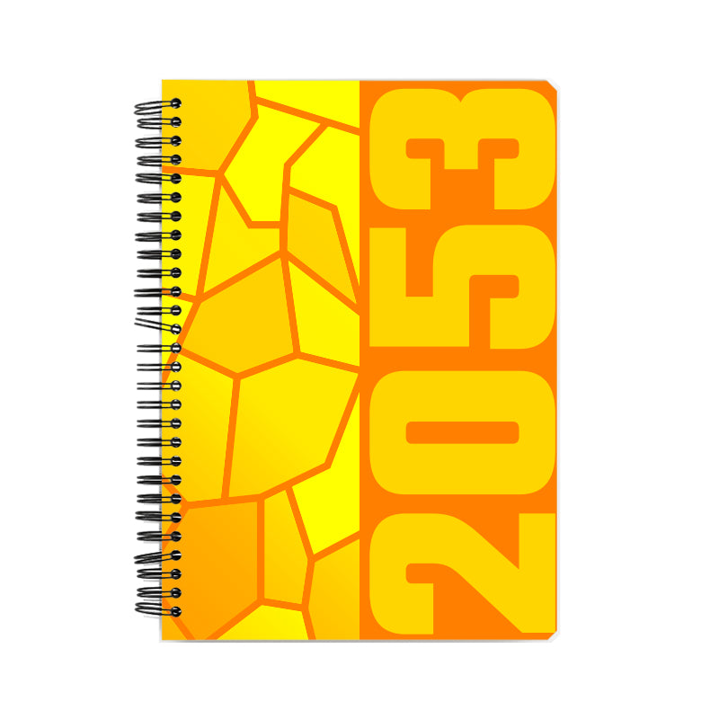 2053 Year Notebook (Orange)