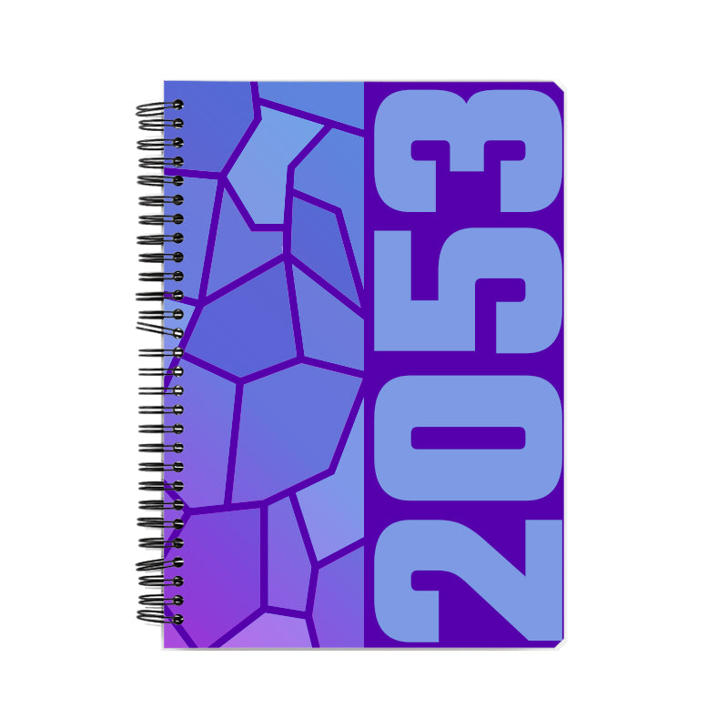 2053 Year Notebook (Purple)