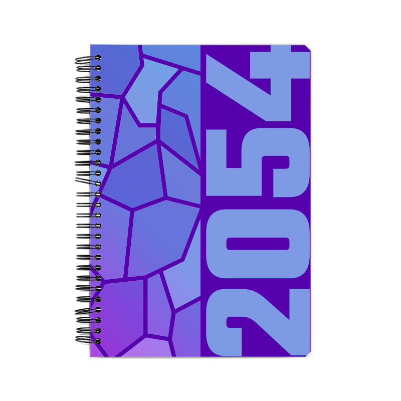2054 Year Notebook (Purple)