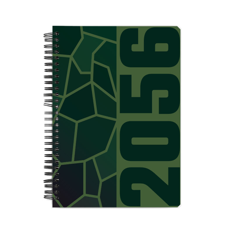 2056 Year Notebook (Olive Green)