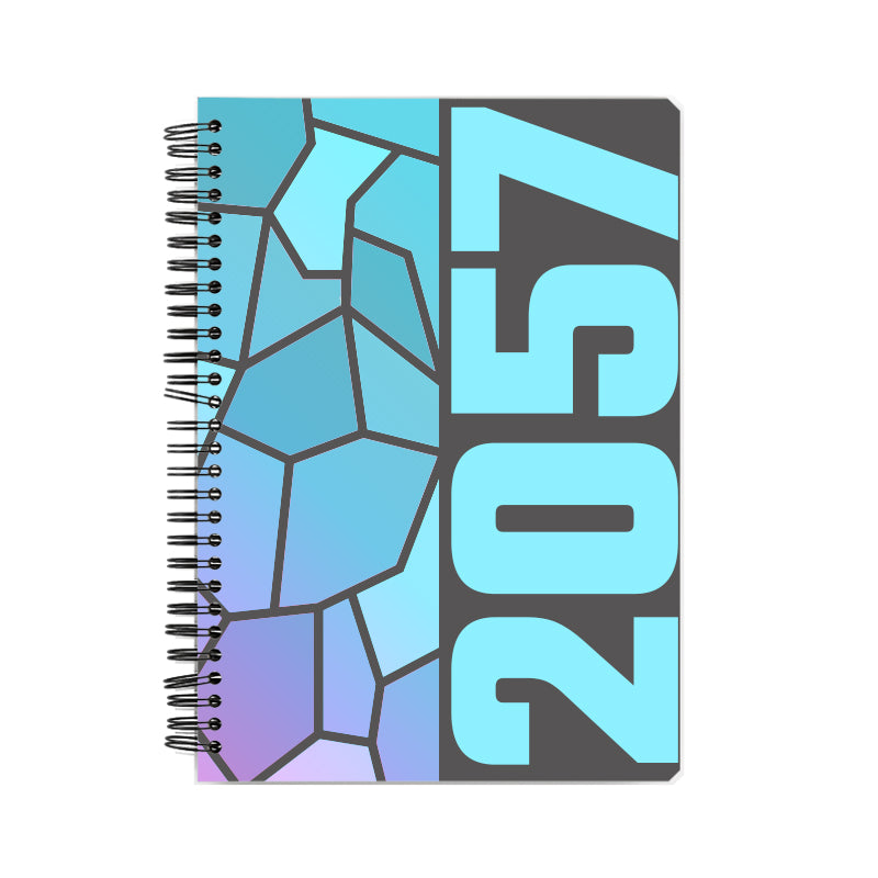 2057 Year Notebook (Charcoal Grey)