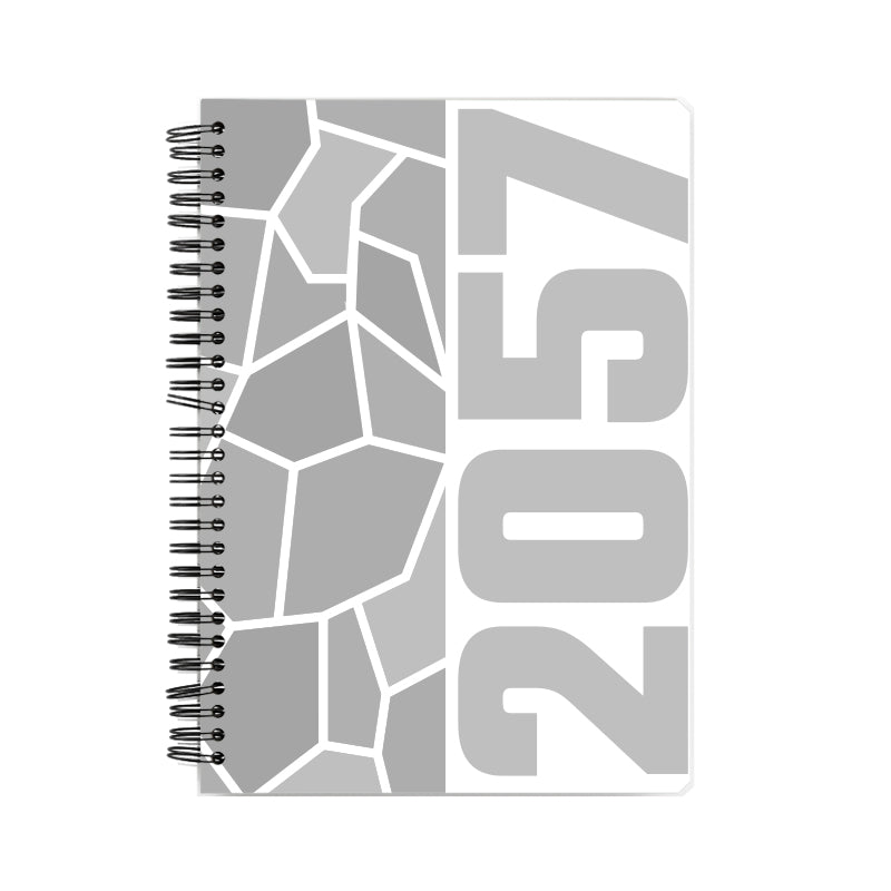 2057 Year Notebook (White)