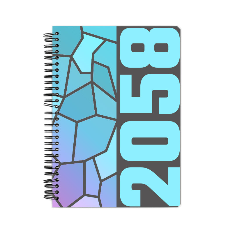 2058 Year Notebook (Charcoal Grey)