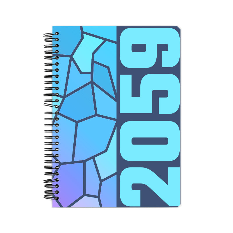 2059 Year Notebook (Navy Blue)