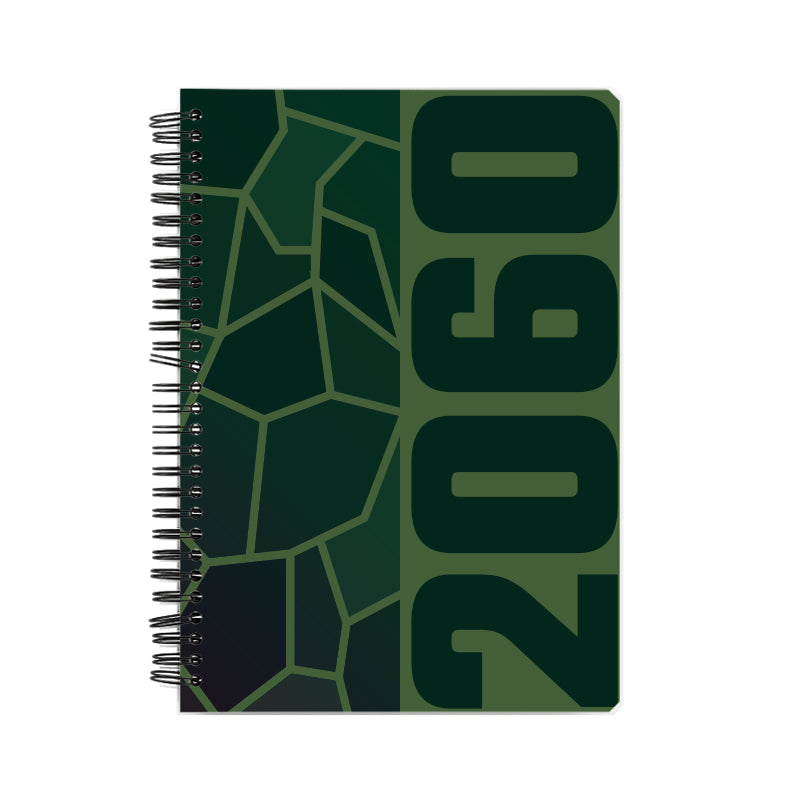 2060 Year Notebook (Olive Green)