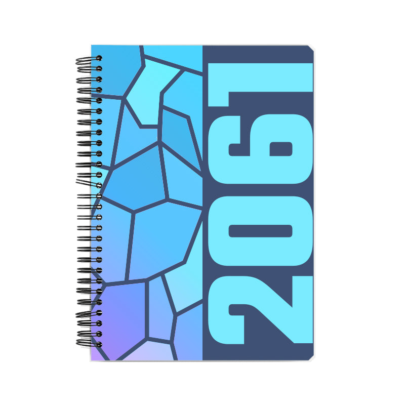 2061 Year Notebook (Navy Blue)