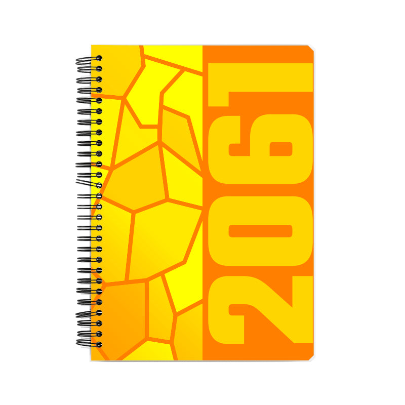 2061 Year Notebook (Orange)