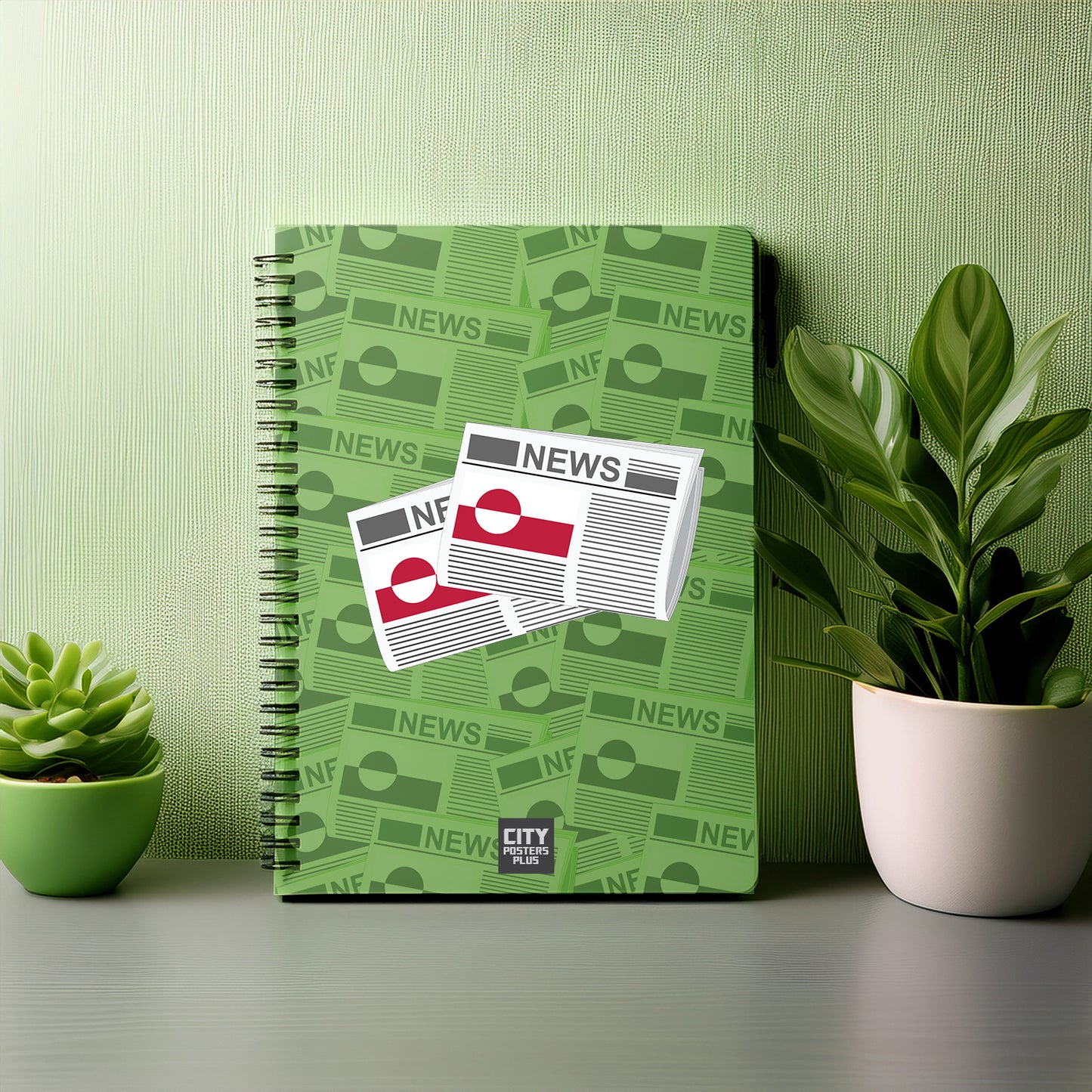 Greenland Newspapers Notebook