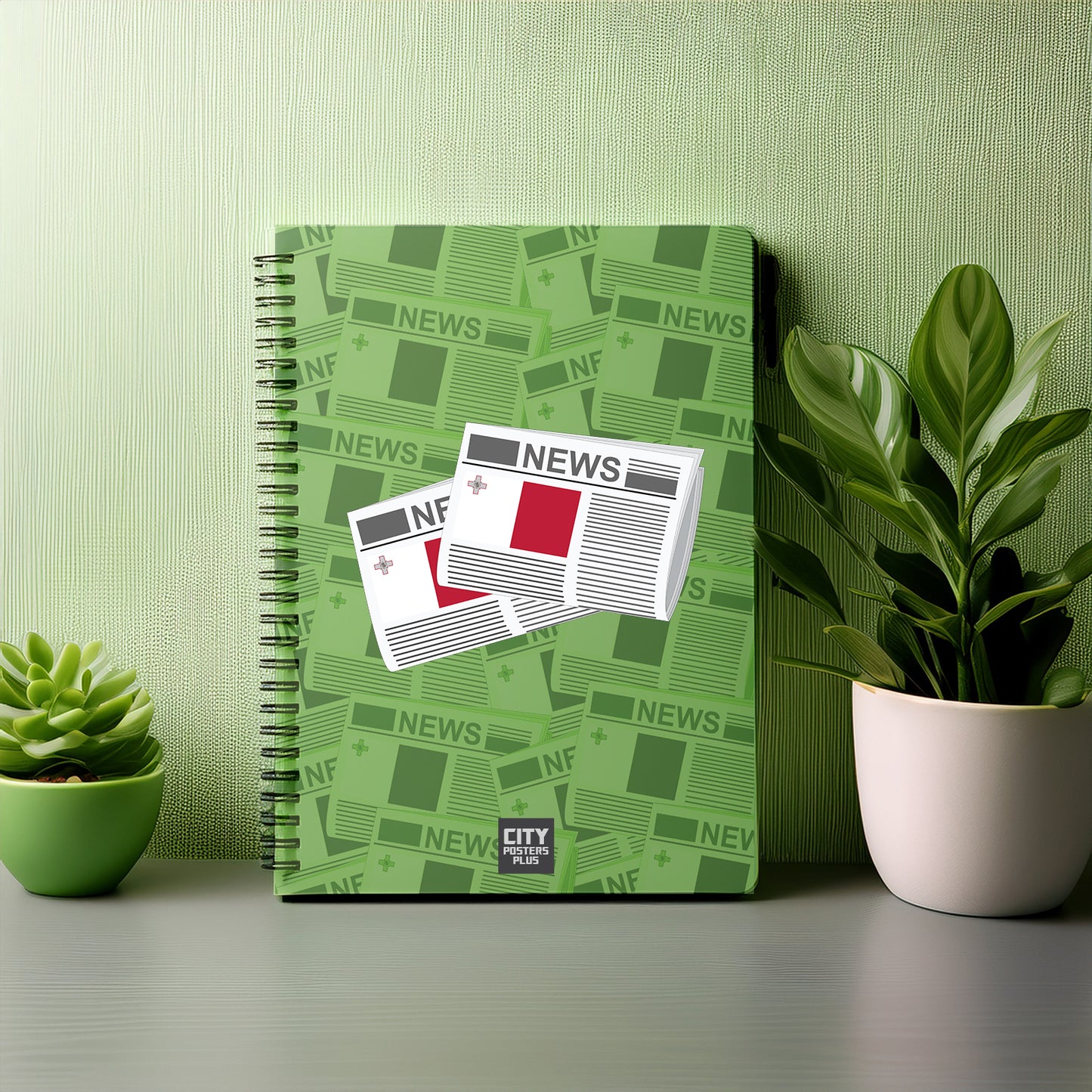 Malta Newspapers Notebook