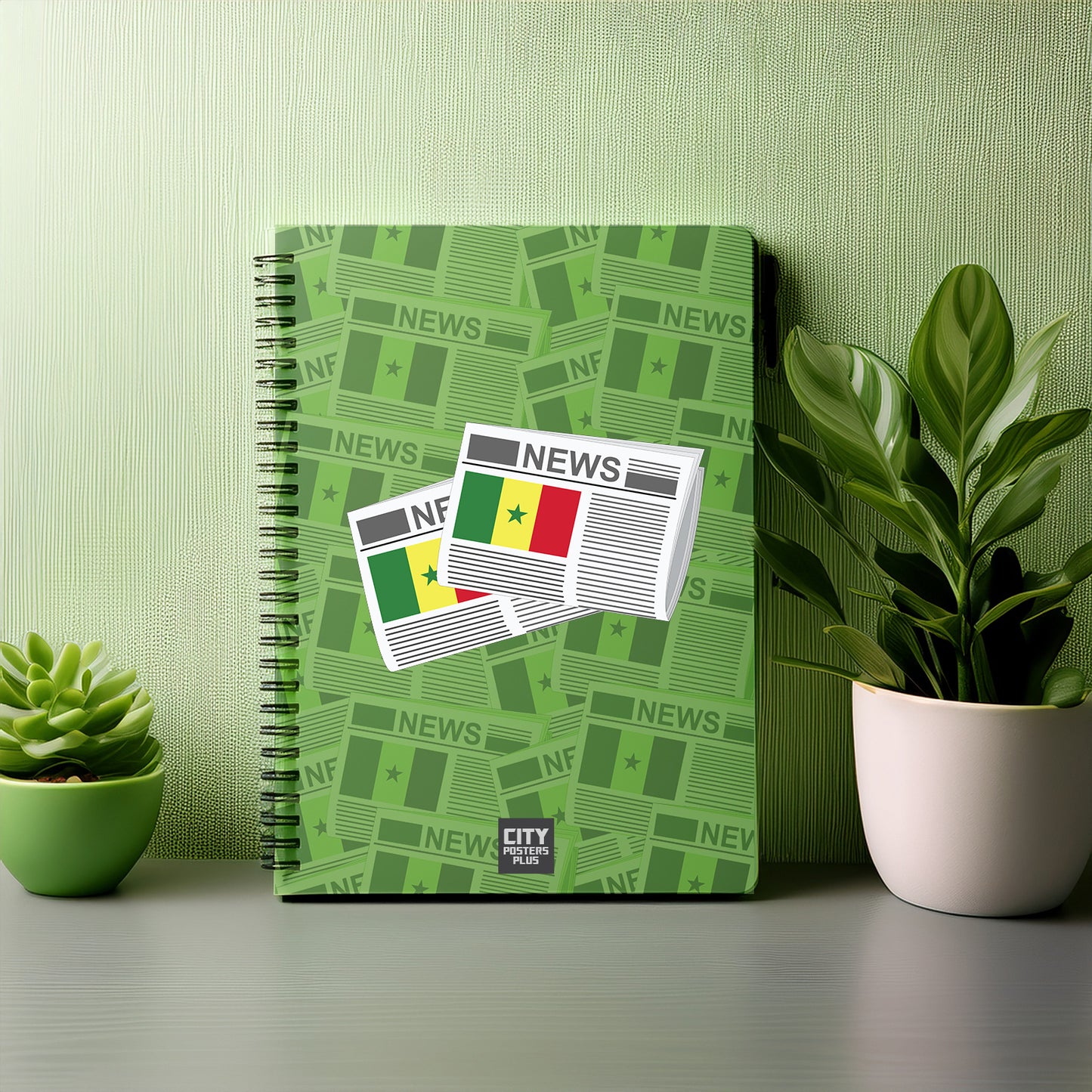 Senegal Newspapers Notebook