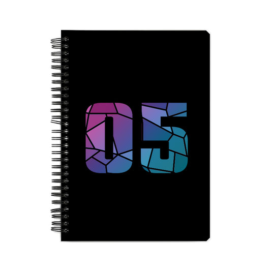 05 Number Notebook (Black)