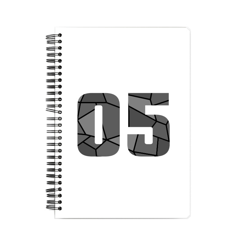 05 Number Notebook (White)