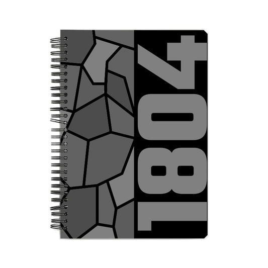 1804 Year Notebook (Black)