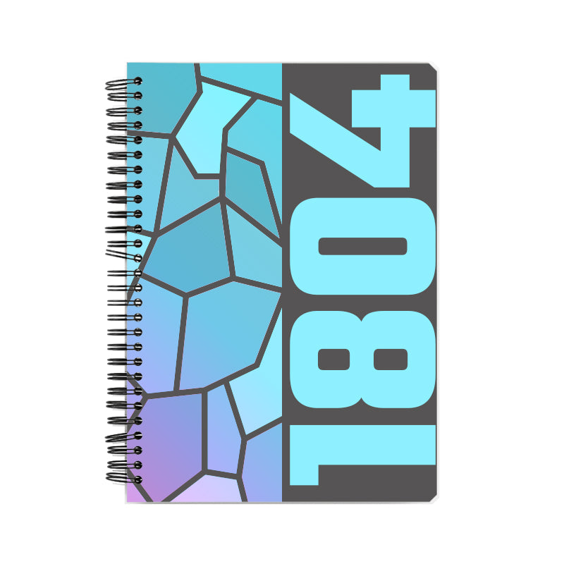 1804 Year Notebook (Charcoal Grey)