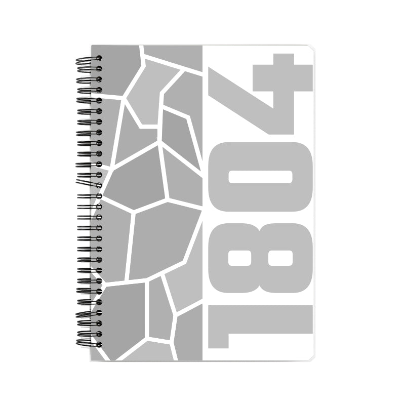 1804 Year Notebook (White)