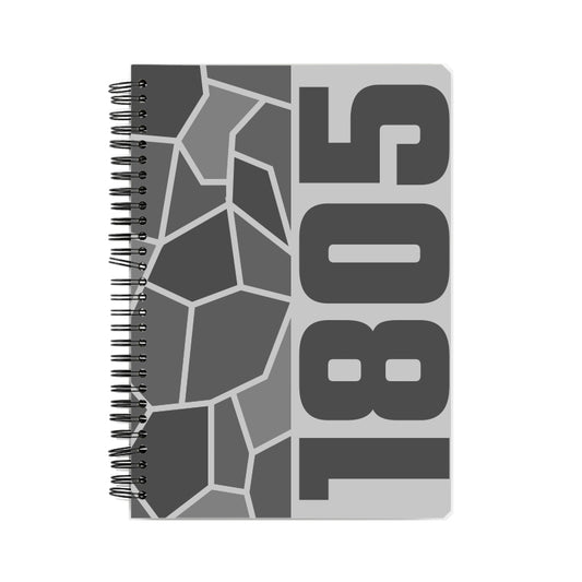 1805 Year Notebook (Melange Grey)