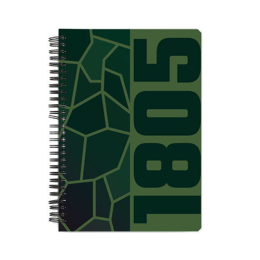 1805 Year Notebook (Olive Green)