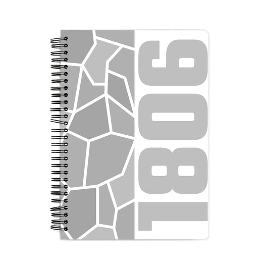 1806 Year Notebook (White)