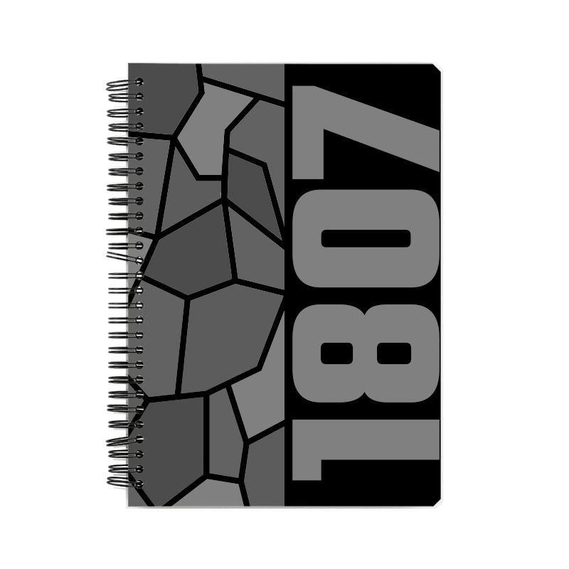 1807 Year Notebook (Black)