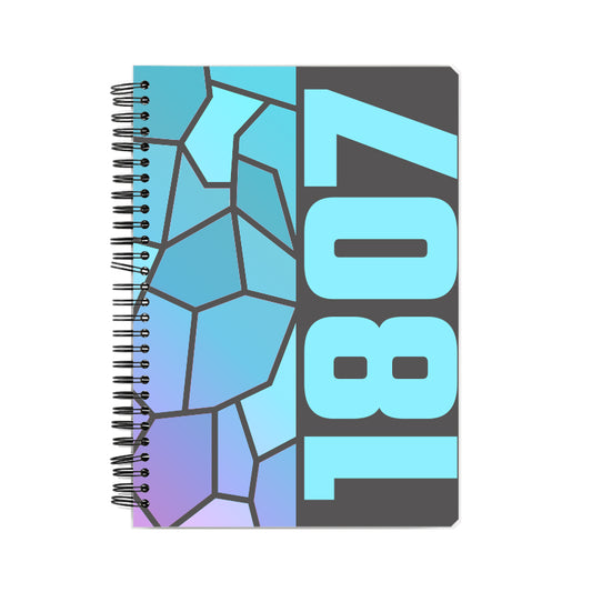 1807 Year Notebook (Charcoal Grey)