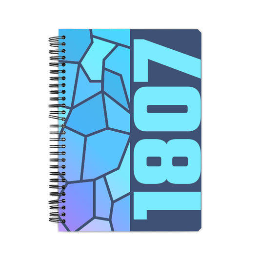 1807 Year Notebook (Navy Blue)