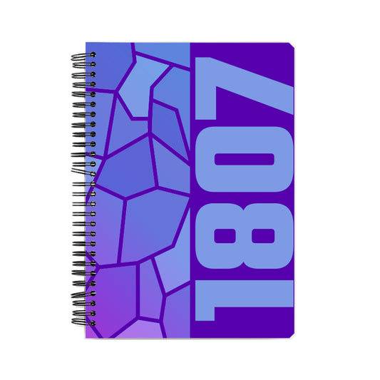 1807 Year Notebook (Purple)