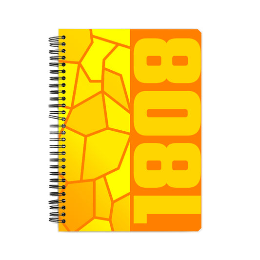 1808 Year Notebook (Orange)