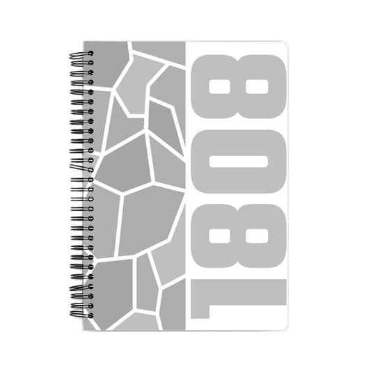 1808 Year Notebook (White)