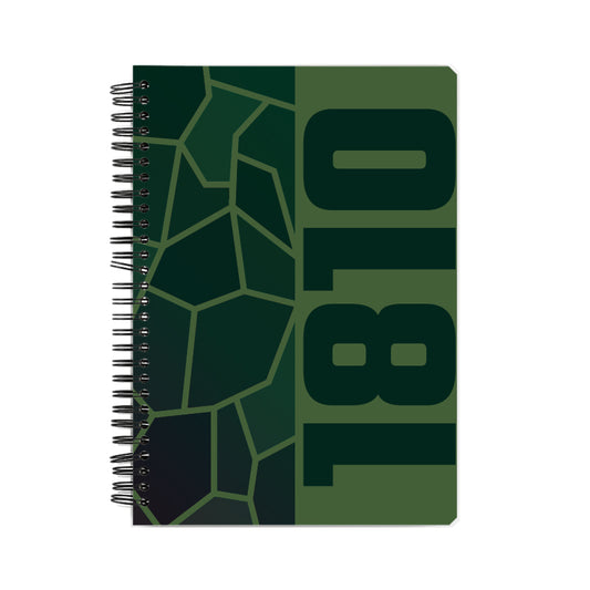 1810 Year Notebook (Olive Green)