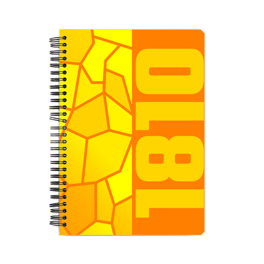 1810 Year Notebook (Orange)