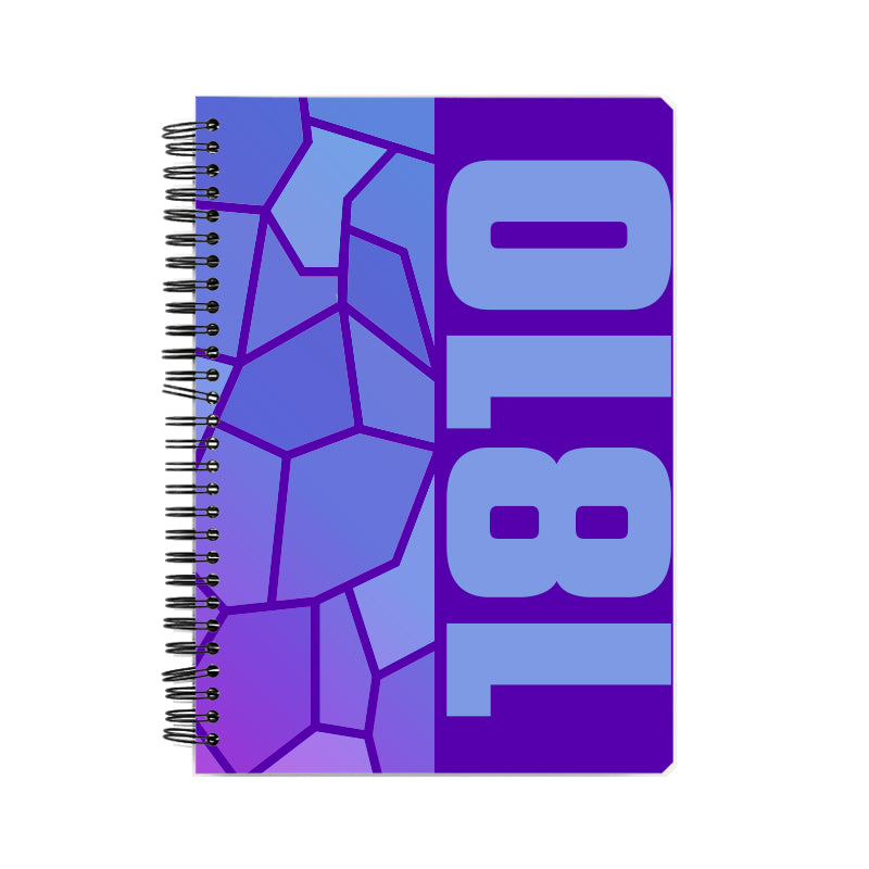 1810 Year Notebook (Purple)