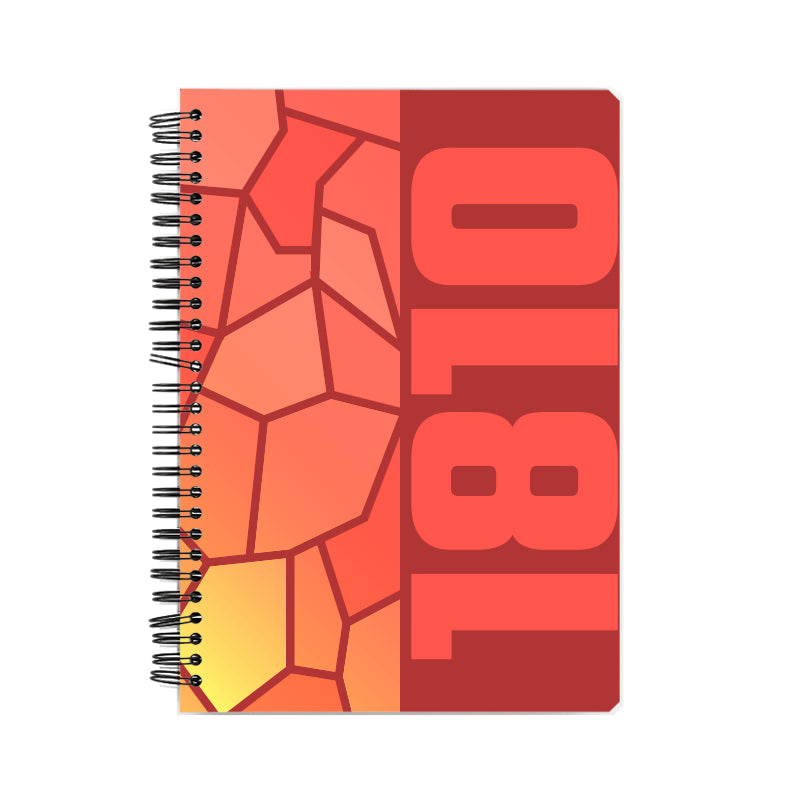 1810 Year Notebook (Red)