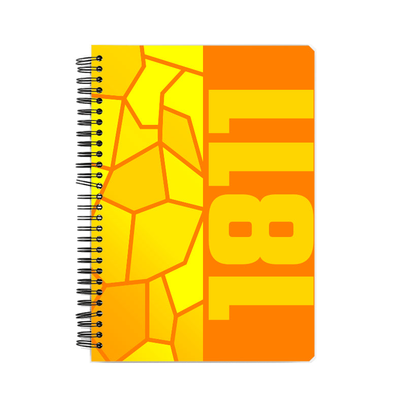 1811 Year Notebook (Orange)