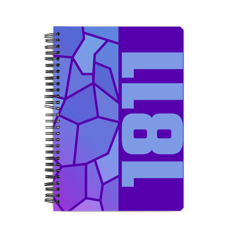 1811 Year Notebook (Purple)