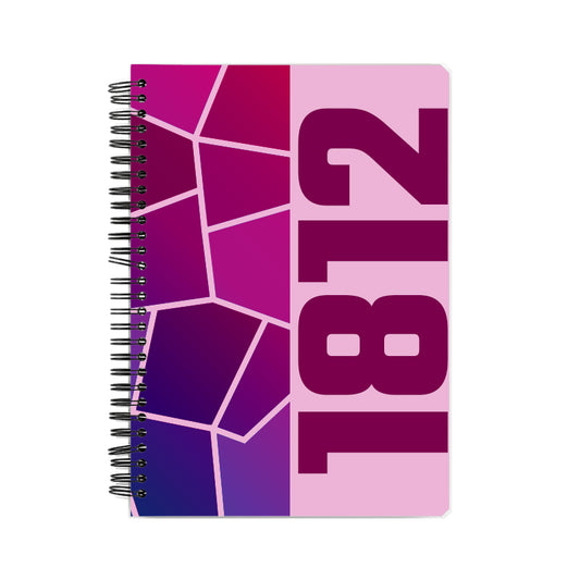 1812 Year Notebook (Light Pink)