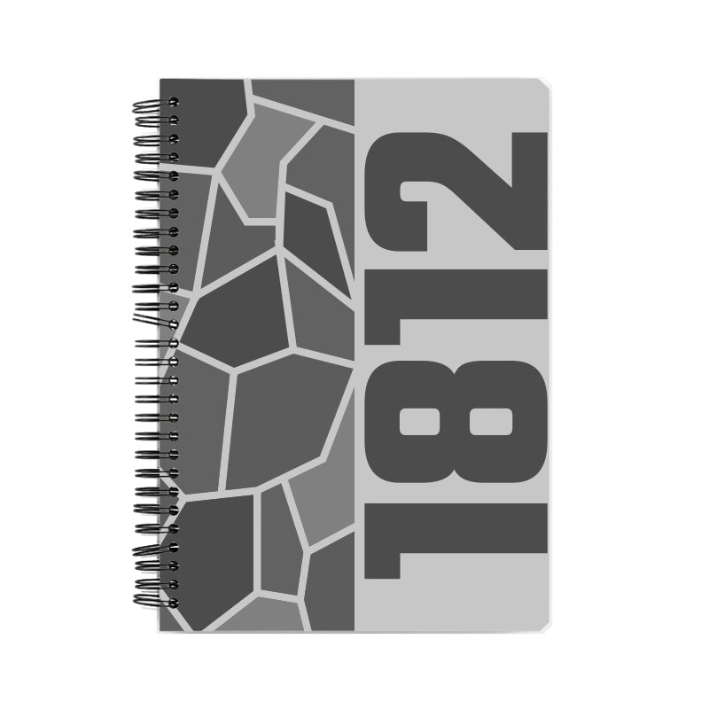 1812 Year Notebook (Melange Grey)