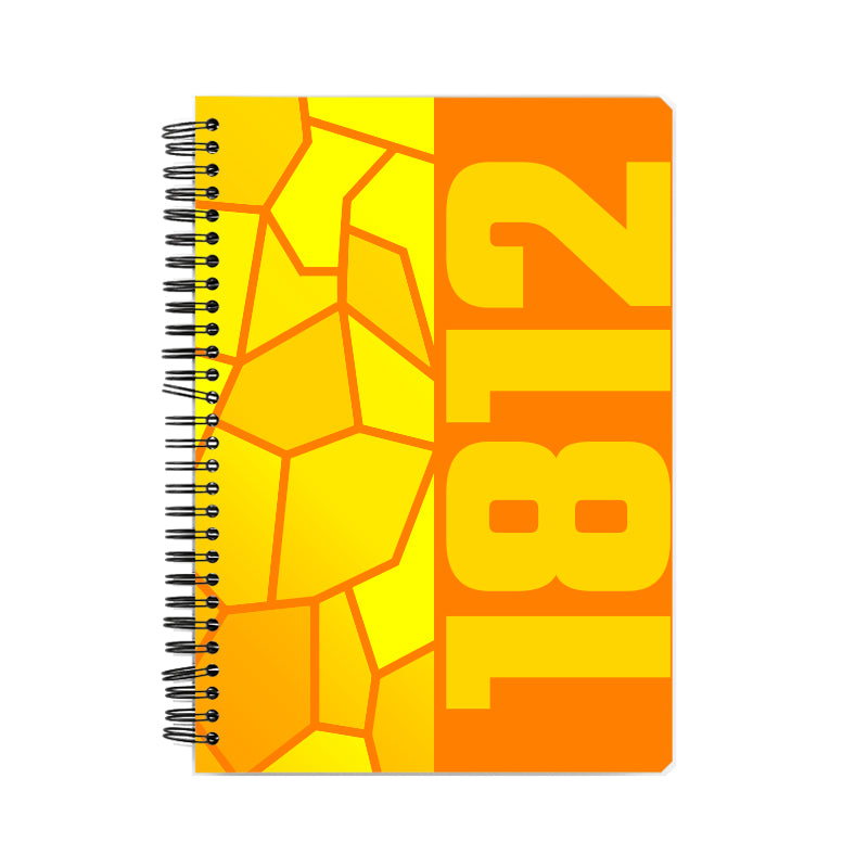 1812 Year Notebook (Orange)