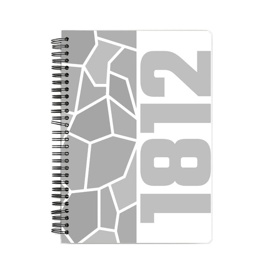 1812 Year Notebook (White)