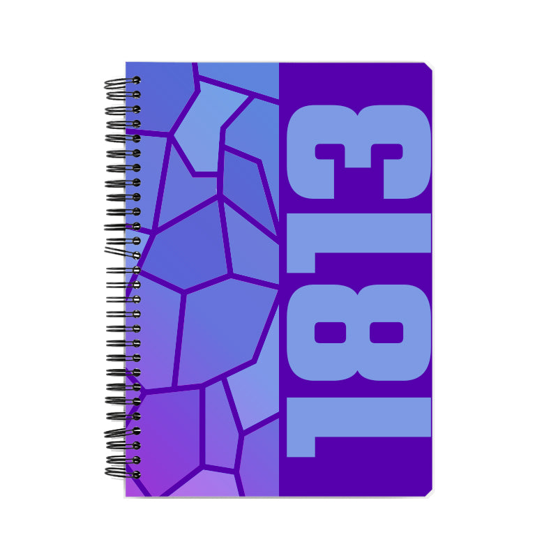 1813 Year Notebook (Purple)