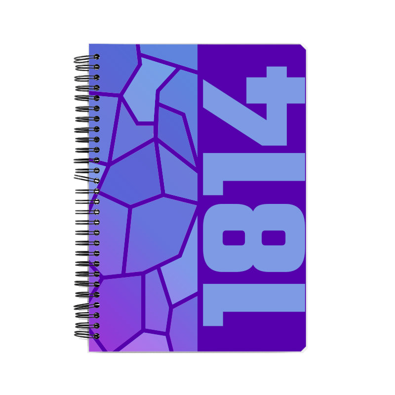 1814 Year Notebook (Purple)