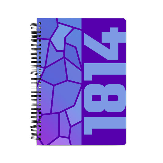 1814 Year Notebook (Purple)