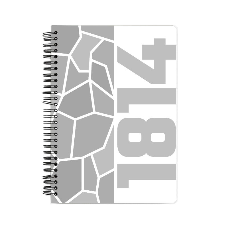 1814 Year Notebook (White)