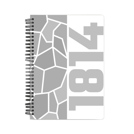 1814 Year Notebook (White)