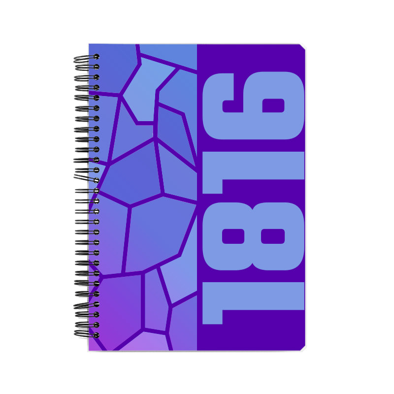 1816 Year Notebook (Purple)