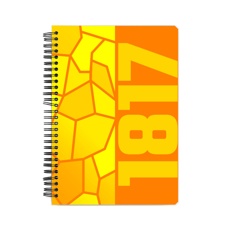 1817 Year Notebook (Orange)